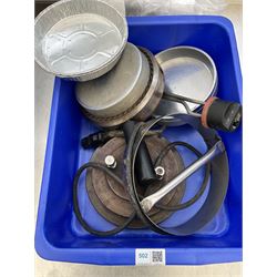 Approx 6.5 inch heated pie die, base maker, lidder and pastry lid cutter - THIS LOT IS TO BE COLLECTED BY APPOINTMENT FROM DUGGLEBY STORAGE, GREAT HILL, EASTFIELD, SCARBOROUGH, YO11 3TX