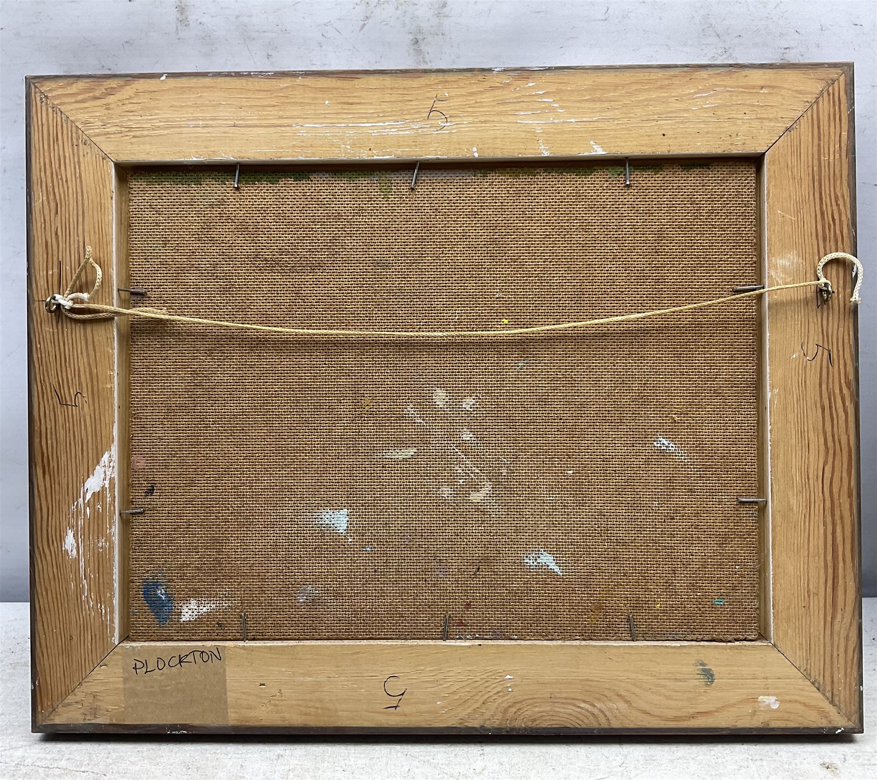 Tom Oldham (British 1928-2019): 'Plockton' and 'Wast Water - Sail Club', two oils on board signed, titled verso max 24cm x 29cm (2)