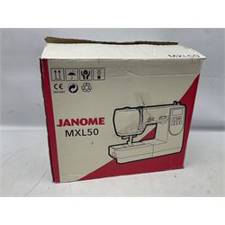 Janome MXL50 sewing machine