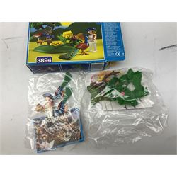 Playmobil - ten boxed sets nos.3008, 3824, 3840, 3894, 3897, 3933, 4146, 5104, 5640 and 9050; Playmobil Collector's Book 2009; and four catalogues 2011-13