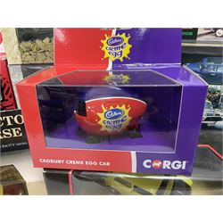 Corgi - seventeen TV/Film related die-cast models including Last of the Summer Wine, Charlie's Angels, Starsky & Hutch, Inspector Morse, Lovejoy, Mr. Bean, Chitty Chitty Bang Bang, Monkees, Fawlty Towers, Green Hornet, Summer Holiday, National Lampoon Vacation etc; all boxed (17)