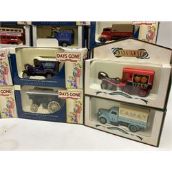 Collection of Days Gone/ Lledo die-cast models including eighteen The Bygone Days of Road Transport, twenty-three Days Gone and twenty-one Hamleys, all boxed (62)