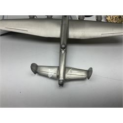 Second World War defence metal, together with pair of Swift Saratoga 8x40 binoculars in case, Great British Bombers of Wold War II models, collection of coins etc