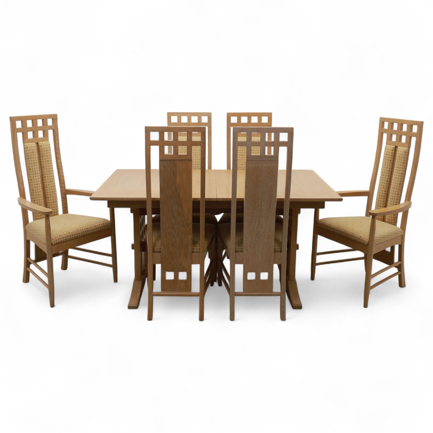 Bevan Funnell - Reprodux Arts & Crafts design limed oak Bevan Funnell - Reprodux Arts & Crafts design limed oak