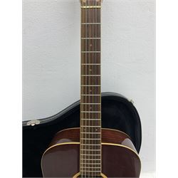 Vintage Daion twelve-string acoustic guitar L107.5cm; in hard carrying case