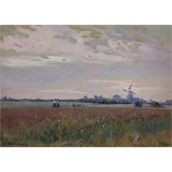 John Dobby Walker (British 1863-1925): 'At Middleburg' - Netherlands, watercolour signed and titled 18cm x 25cm