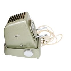 Aldis projector and a collection of local interest slides, formerly belonging to Captain Denis Cooper the Entertainments Manager Whitby for 21 years, contained within a leather carry case 