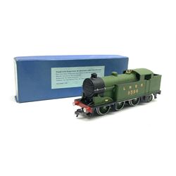 Hornby Dublo - three-rail Class N2 0-6-2 Tank locomotive No.9596, in medium blue box with inner card cover and instructions.