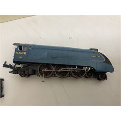 Various makers ‘00’ gauge - Hornby DCC ready LNER 4-6-2 ‘The Mallard’ no.4468 in blue with original box; Lima British Railway Class 33 Bo-Bo diesel locomotive no.33025; quantity of coaches, wagons and track to include Hornby, Lima, Tri-Ang etc (26) 