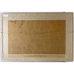 William Frederick Settle (British 1821-1897): A Naval Regatta in the Humber, watercolour signed with monogram and dated '64, 26.5cm x 51cm