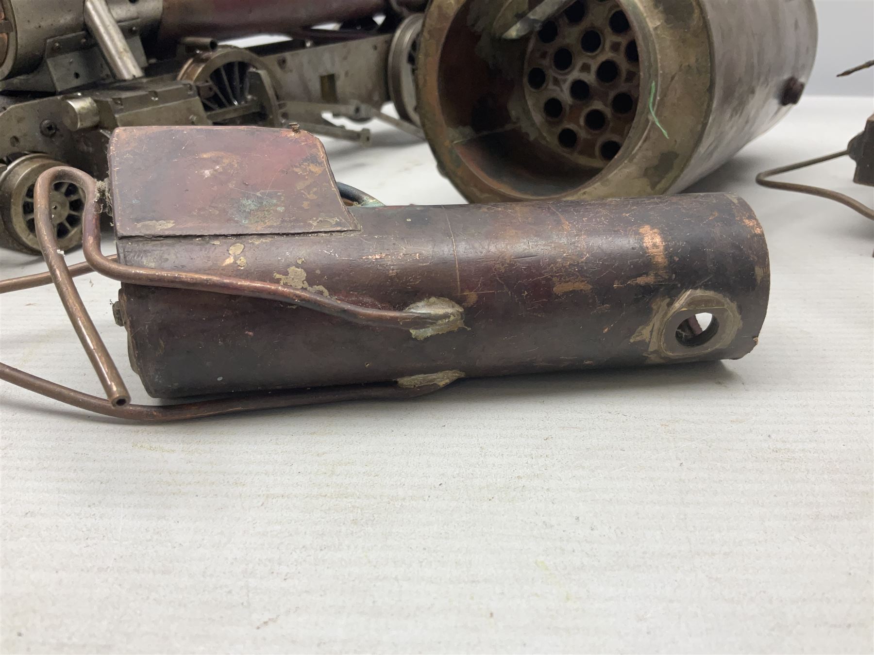 Three part-built live steam locomotives - 1.75