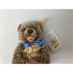 Steiff - limited edition Beatrix Potter's 'Mrs. Tiggy-Winkle' No.517/1500 EAN 661822; H22cm; boxed with tag; and 'Zotty 1960' with tags; H16cm; unboxed (2)