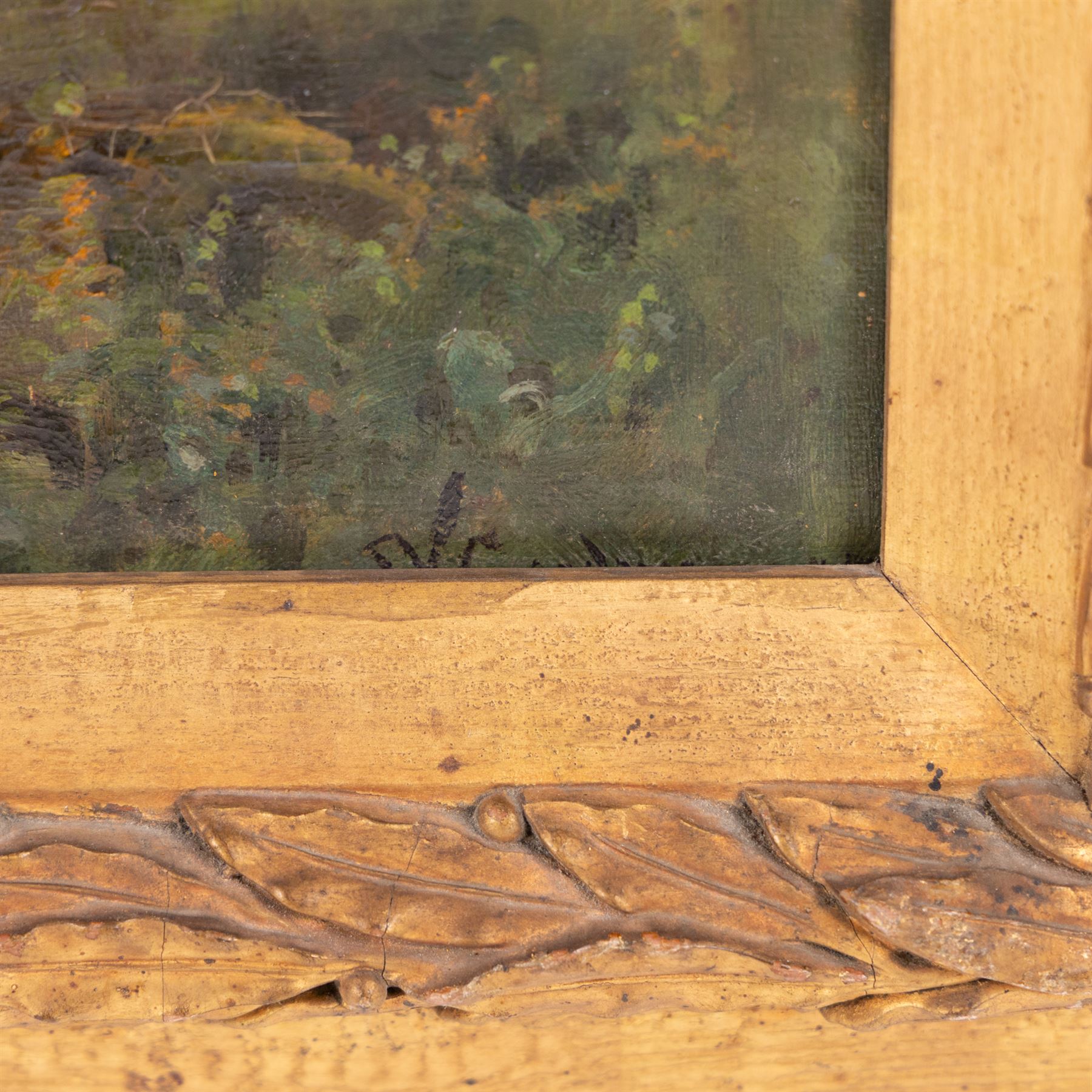 Sidney Valentine Gardner (Staithes Group 1869-1957): 'In the Valley of the Lathkill - Peak of Derbyshire' and Lakeside Landscape, two oils on canvas board signed, one titled verso 24cm x 34cm 