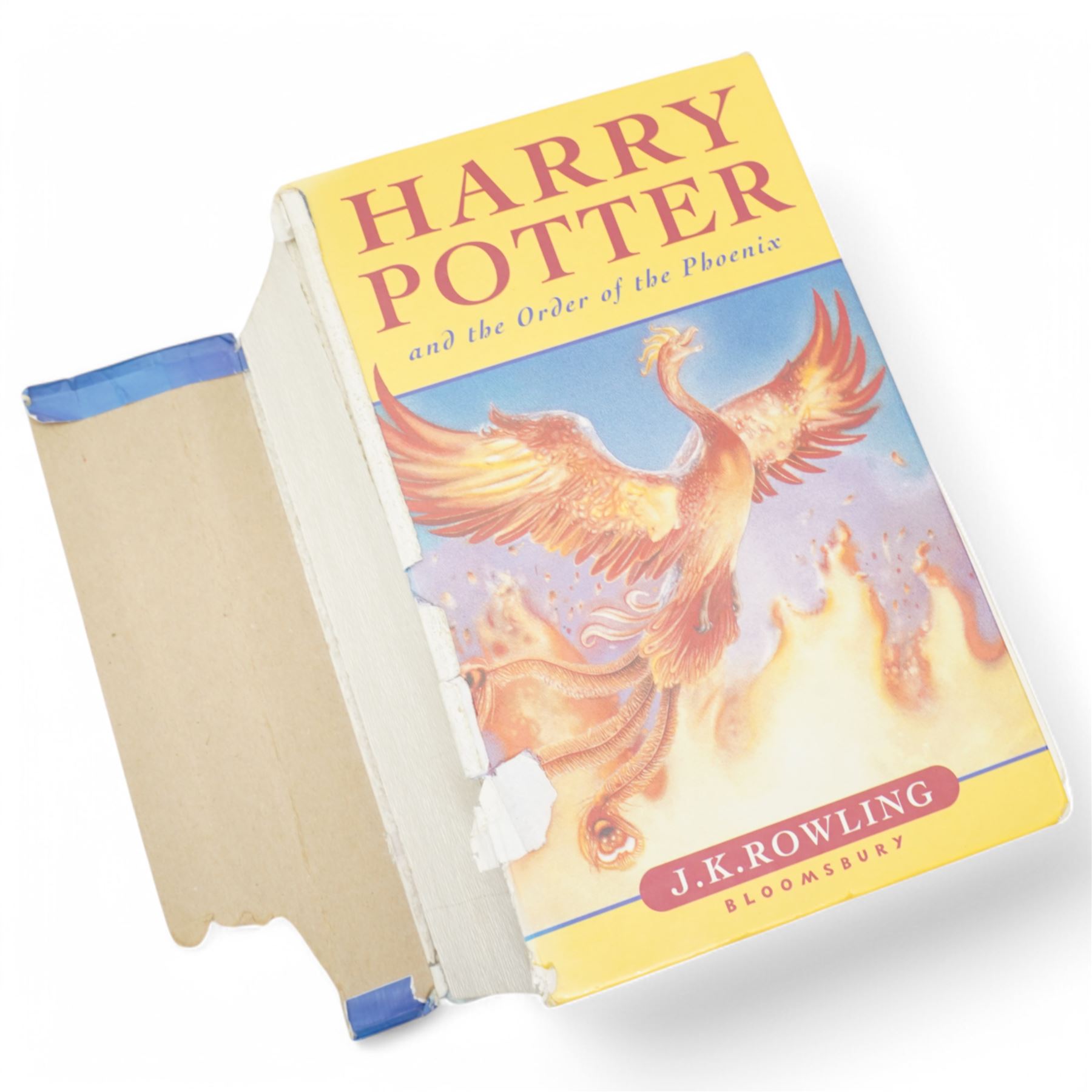 Five Harry Potter first edition books