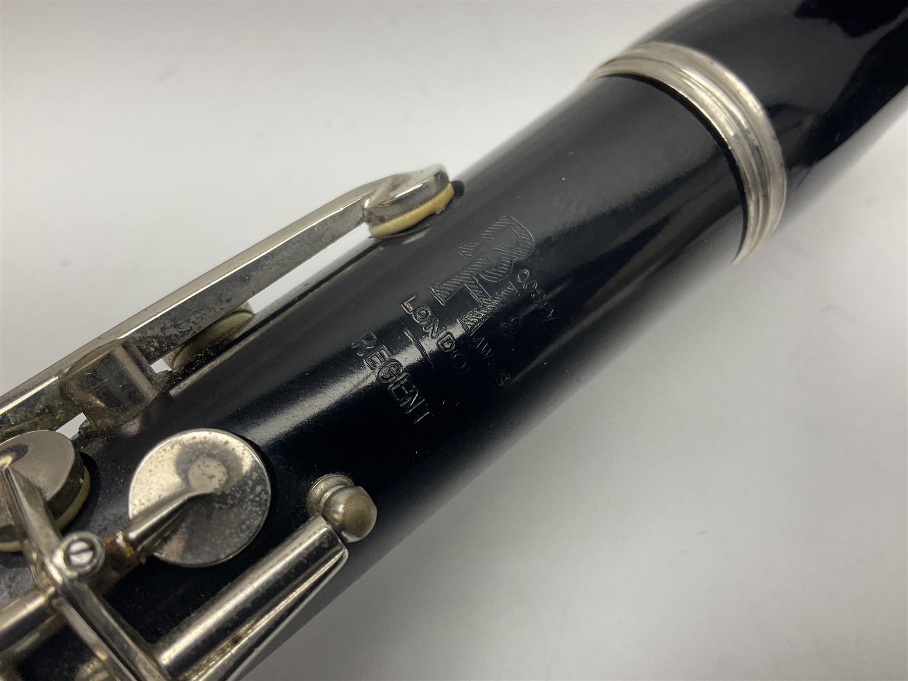 F. Buisson Dallas London oboe, serial no.5434; Boosey & Hawkes Lafleur clarinet, serial no.807004; and incomplete Boosey & Hawkes Regent clarinet, serial no.372169; each in fitted carrying case (3)