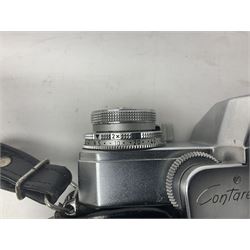 Zeiss Ikon Contarex Bullseye Camera serial no.T94170 with 'Carl Zeiss Nr2614192 Planar 1:2 f=50mm' lens