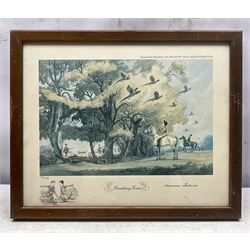 Norman Thelwell (British 1923-2004): The Hunt, set of six satirical limited edition prints each signed and numbered in pencil 28cm x 36cm (6)
