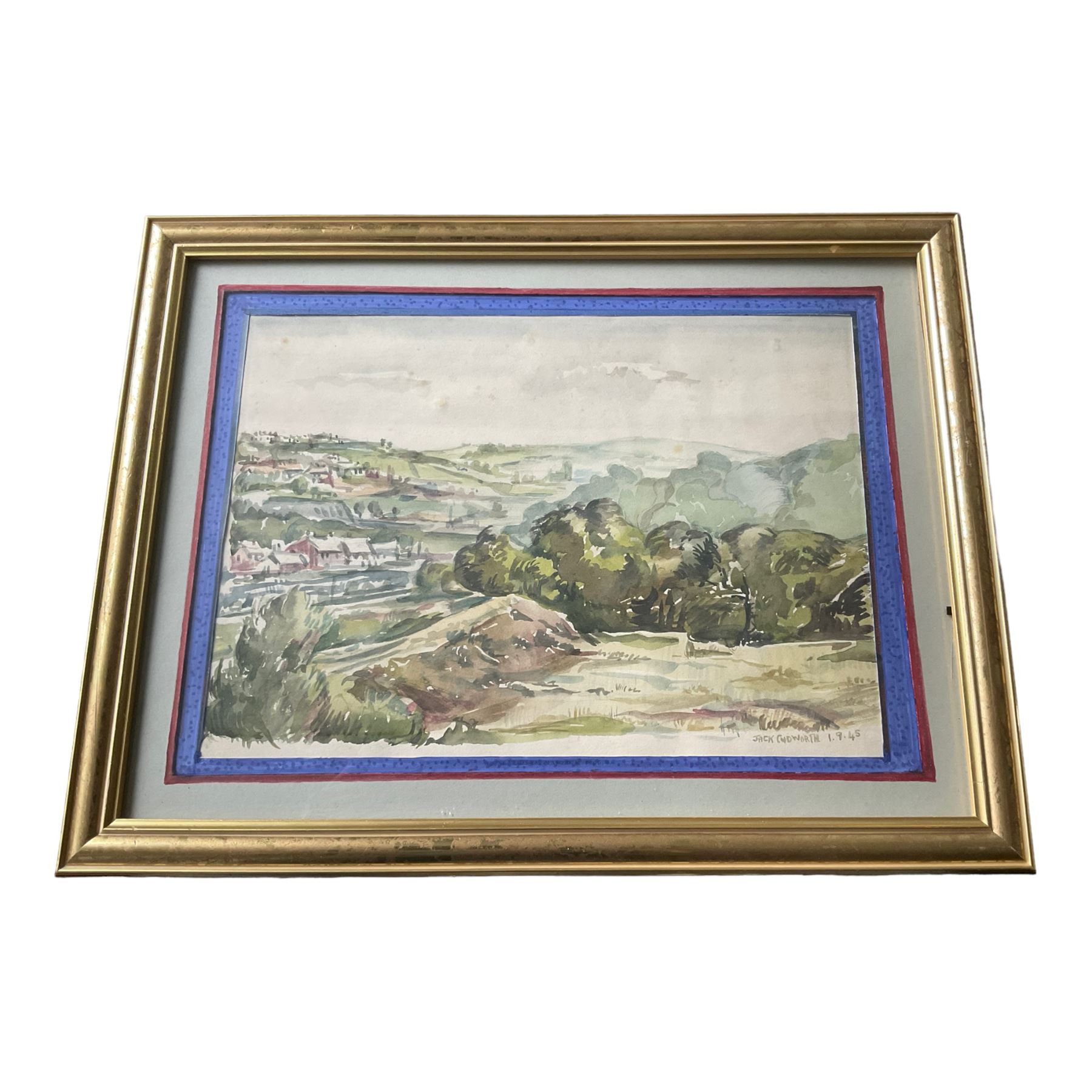 Large collection of Jack Cudworth (British 1930-2010) watercolours and pencil sketches variously signed in one box (approx. 25) 