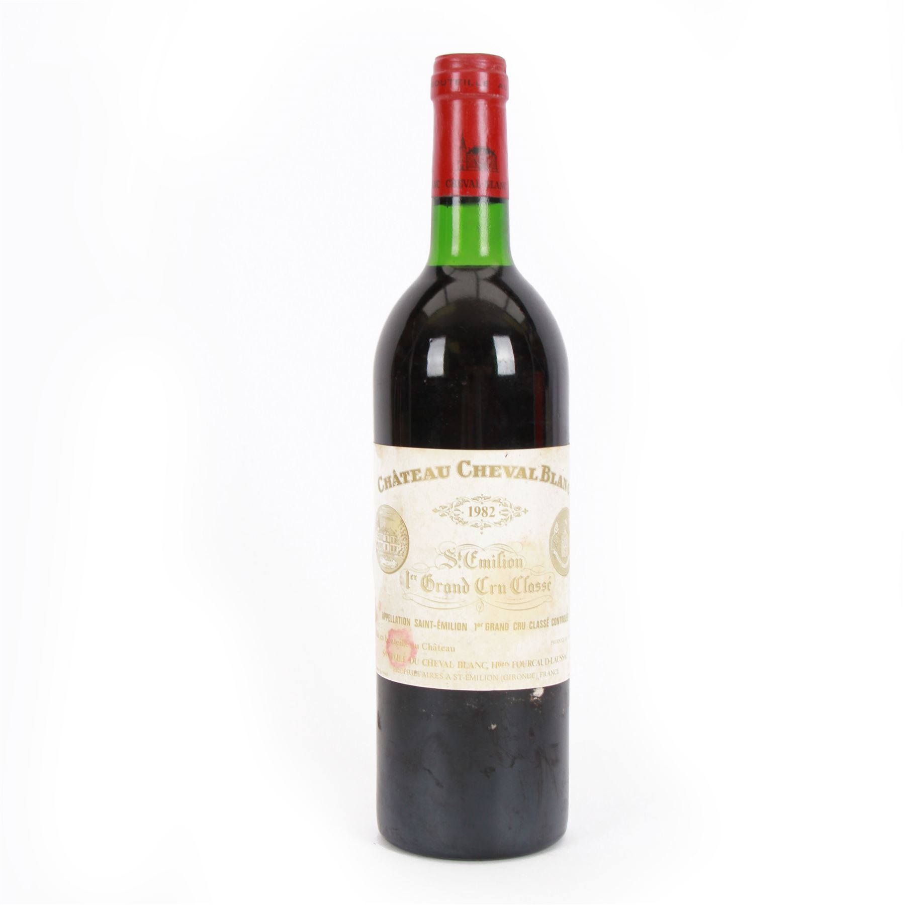 Chateau Cheval Blanc, 1982, St Emilion Grand Cru, 75cl, 11% to 13.9% Vol