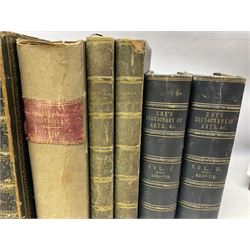 Radcliffe F.P Delme; The Noble Science of fox Hunting, together with Morris Ref F.O; Natural History of British Moths Volume I, Irving Washington, Rip Van Winkel, illustrated by Arthur Rackhan, together with other antique books