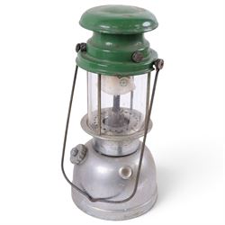 Clarington Highways lamp, together with a bialaddin lamp and three oil jugs
