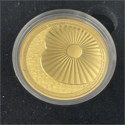 Queen Elizabeth II Bailiwick of Jersey 2022 'RBL Remembrance Poppy' gold proof five pound coin, cased with certificate