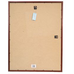 Signed Eric Clapton 2006 tour t-shirt, pink t-shirt with 'I Feel Wonderful Tonight' in silver lettering, signed by Eric Clapton in black marker to front, in framed display with ticket and programme, frame H83cm