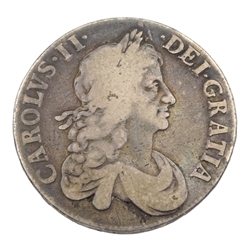 Charles II 1664 crown coin