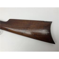 UNPROOFED SO RFD ONLY - late 19th century Winchester Model 94 lever action rifle in refinished condition, 32/40 cal.,the 61cm (24