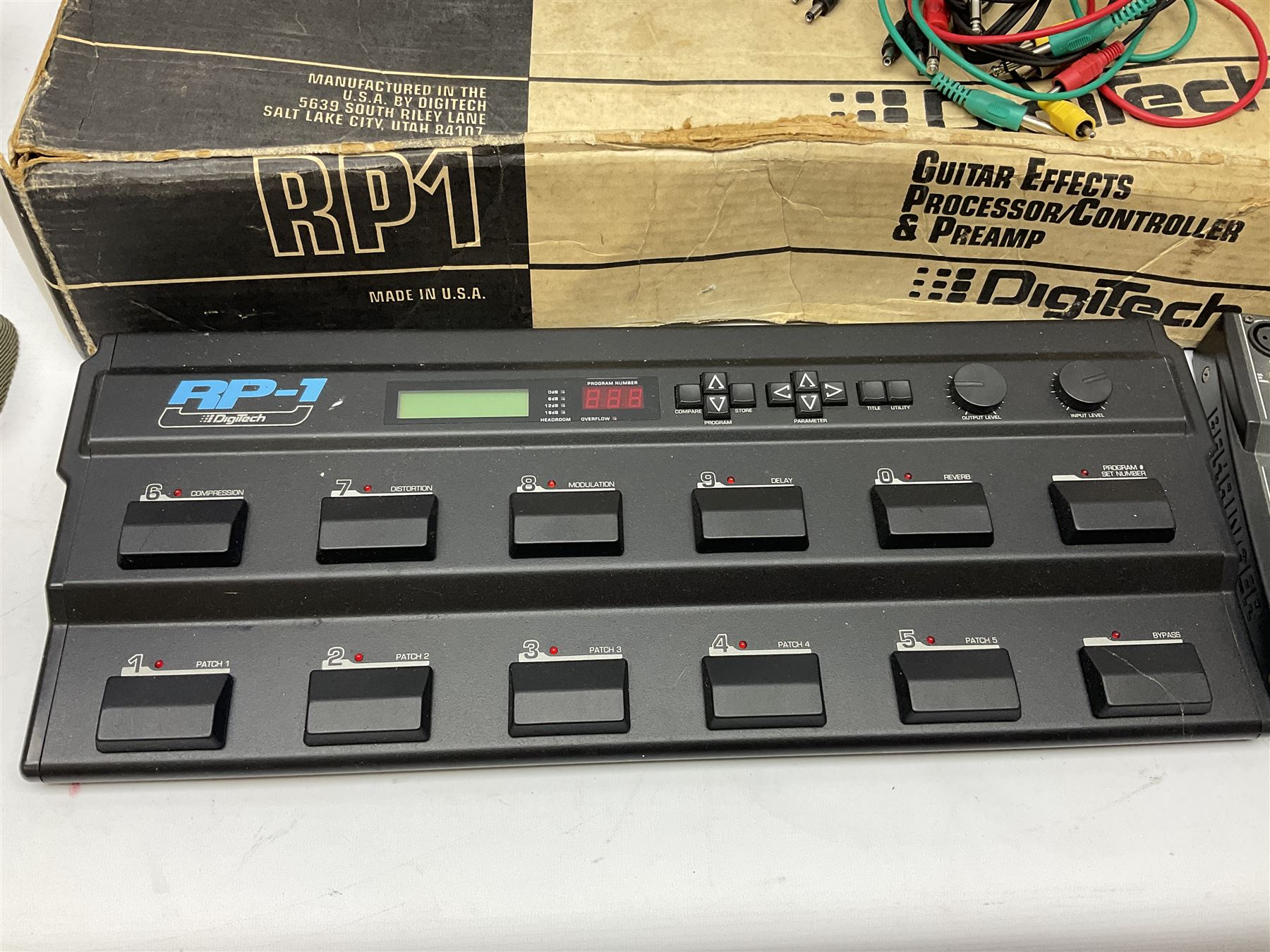 DigiTech RP-1 guitar effects processor/controller & preamp, Phonic helix board 12 and Xenyx 1002 FX premium 10 input 2 bus mixer (3)