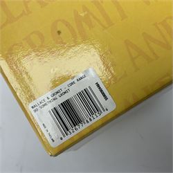 Six Coalport Characters Wallace and Gromit figures, comprising Ready for Takeoff, Woolshop Encounter, Do Something Gromit, Shaun's New Coat, More Cheese Gromit and Happy Birthday Gromit, two with original boxes 