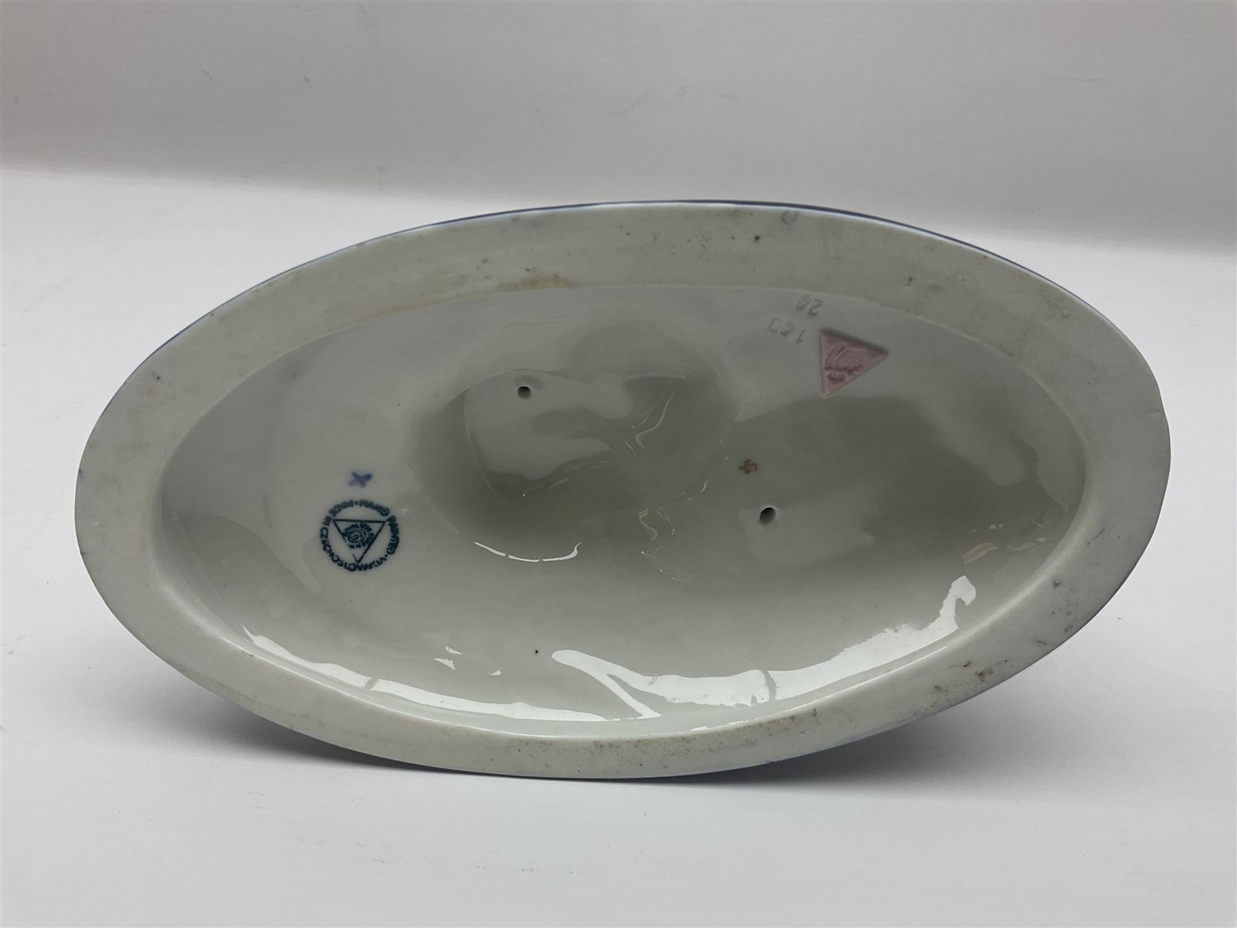 Two Royal Worcester figures, comprising Spirit of the Millennium and Spring, together with Royal Dux figure of two lovers