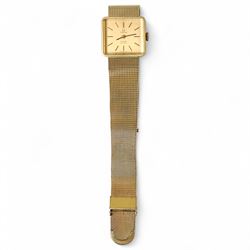 Omega De Ville automatic stainless steel and gold plated wristwatch, Cal 663, case numbere...