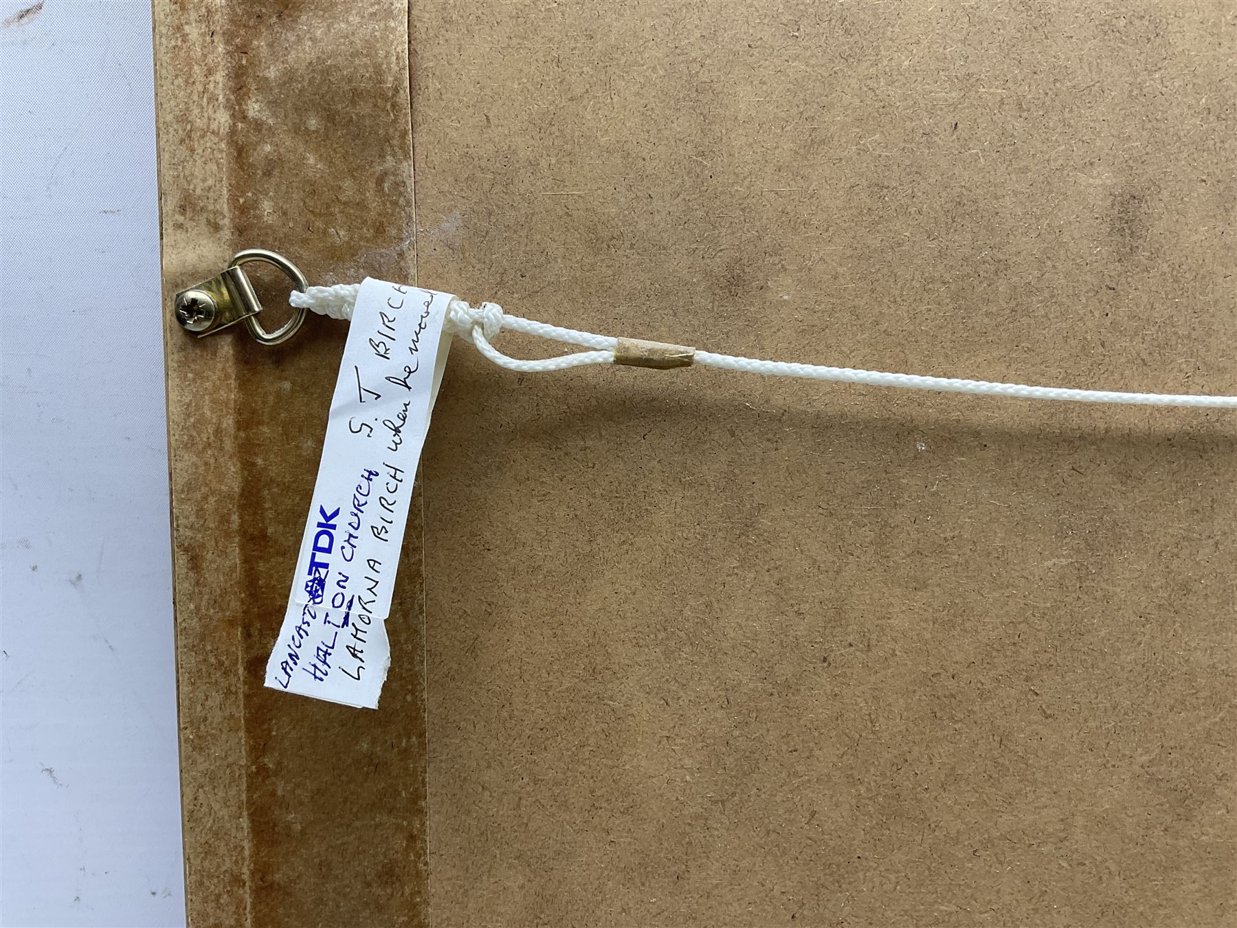 Samuel John 'Lamorna' Birch (British 1869-1955): St Wilfrid's Church - Halton-on-Lune, Lancaster, watercolour signed and dated 1892, 25cm x 37cm 
Notes: in 1892 Birch moved to the Cornish village of Lamorna where he adopted the nickname 'Lamorna Birch' - the present watercolour is an early example of his work before the move.