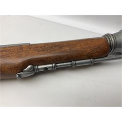 Webley Mark III .22 Sports Starting Pistol, top venting, with bakelite grips, boxed with instructions; and a reproduction Georgian Tower flintlock blunderbuss (2)
