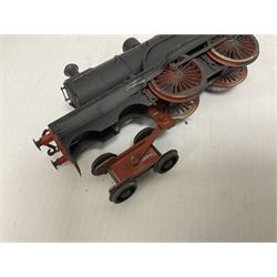 ‘00’ gauge - two kit built steam locomotive and tenders comprising Class K2 2-6-0 no.61763 finished in BR black with Nu-Cast box; Class D2 4-4-0 no.62172 finished in BR black (2) 