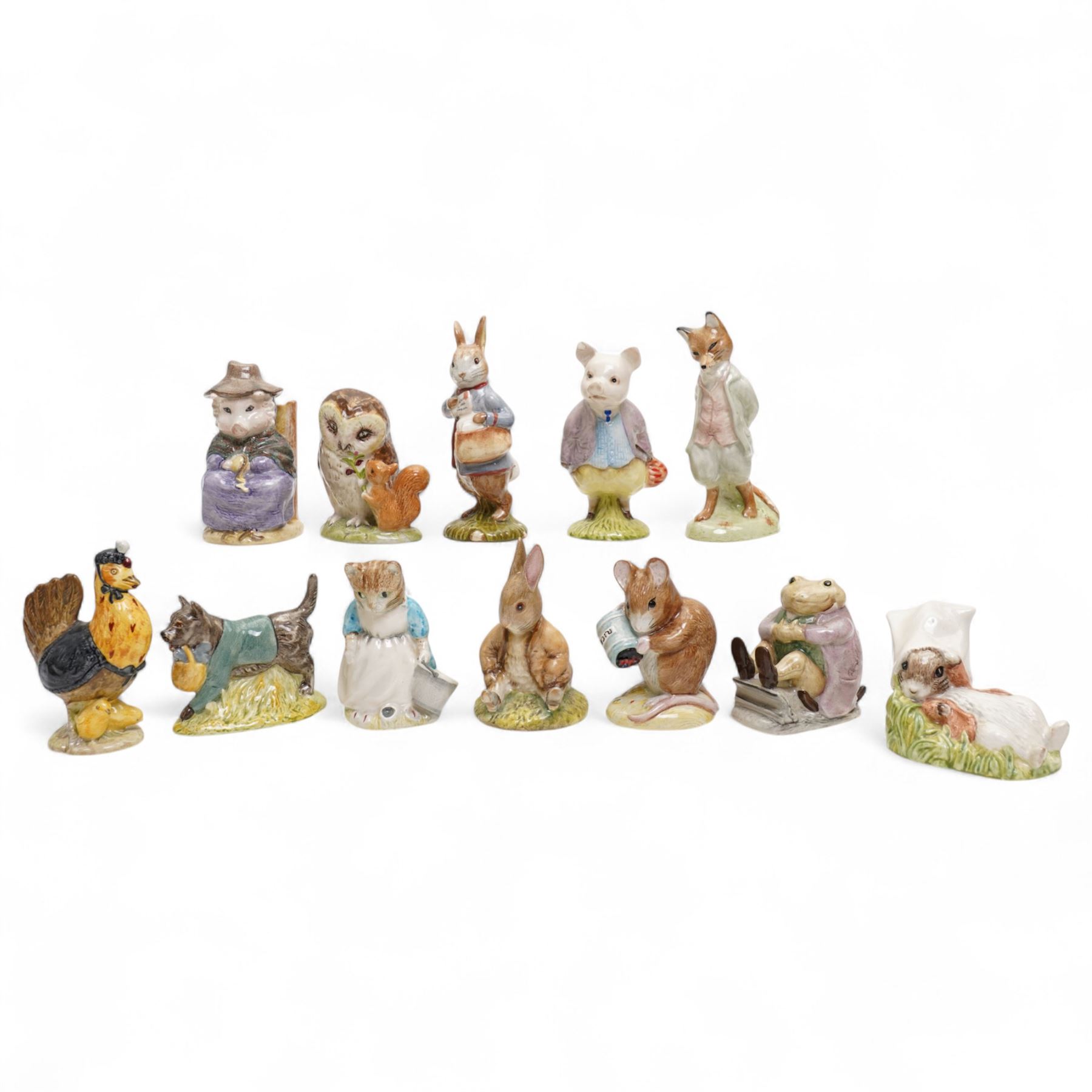 Beatrix Potter Old Mr Brown フィギュア アンティーク Beswick Old Mr Brown – Beatrix Potter Figurines.