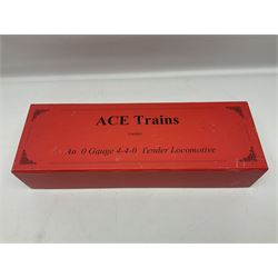 Ace Trains '0' gauge - E3 '2006 Celebration Class' 4-4-0 tender locomotive No.2006 in LMS black; boxed with original packaging and paperwork