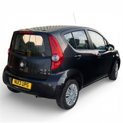 VAUXHALL AGILA HATCHBACK - 1.2 VVT ecoFLEX S 5dr, 2013, Black, Manual, 37600 Miles, (NU13 UPS)
