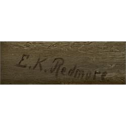 Edward King Redmore (British 1860-1941): Sailing Vessels off the Coast, oil on canvas signed 49cm x 74cm