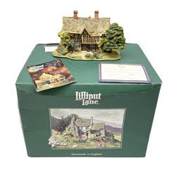 Large Lilliput Lane 'Bowbeams', in boxed with deeds