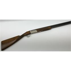 French Verney Carron 12-bore over-and-under double barrel boxlock ejector sporting gun, 71cm barrels, walnut stock with chequered grip and fore-end and thumb safety, serial no.336224X, L115cm RFD ONLY AS BARRELS MARGINALLY IN PROOF