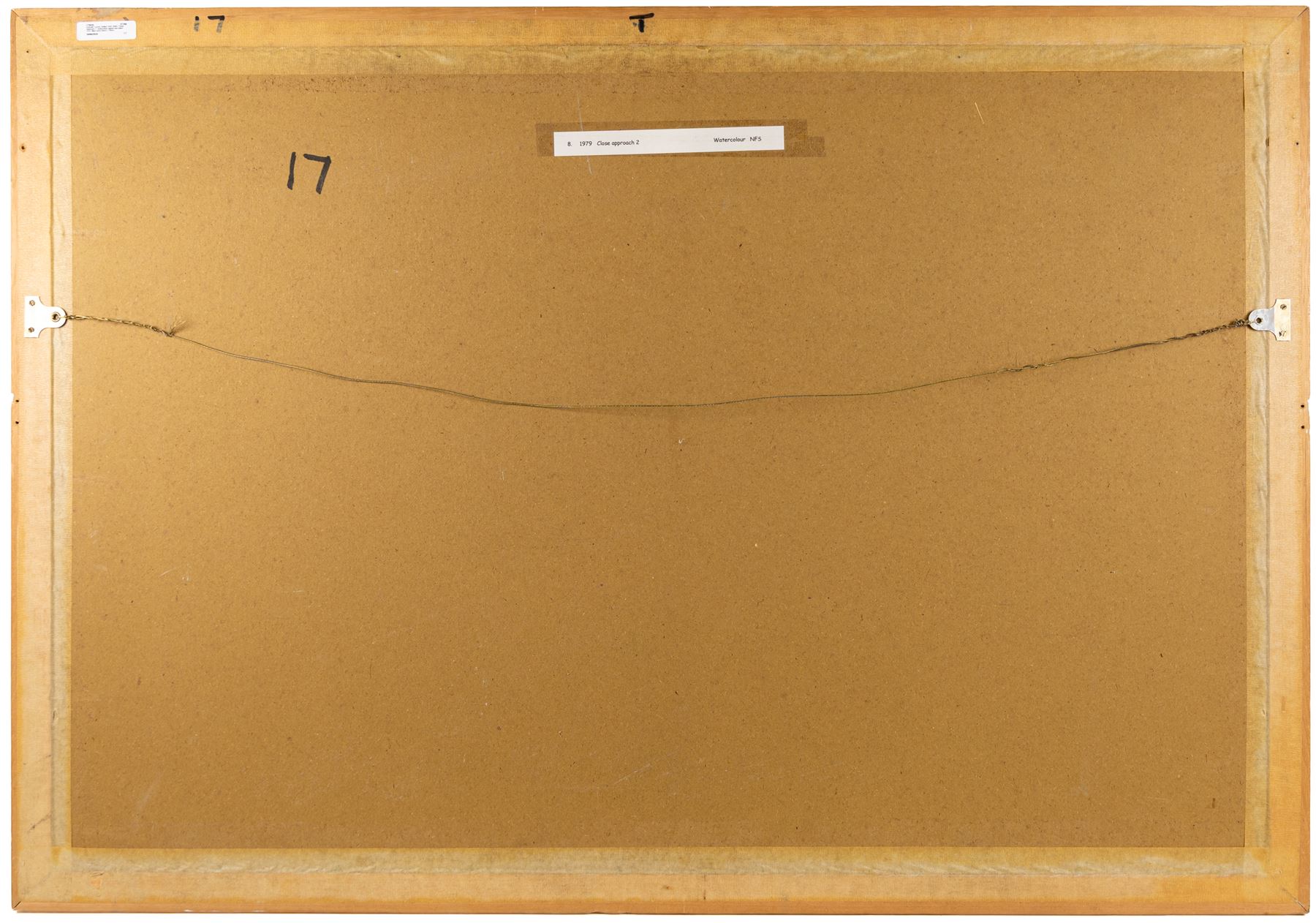 Kenneth Cozens (British 1920-2000): 'Close Approach 2', watercolour signed and dated 1979, titled verso 68cm x 106cm