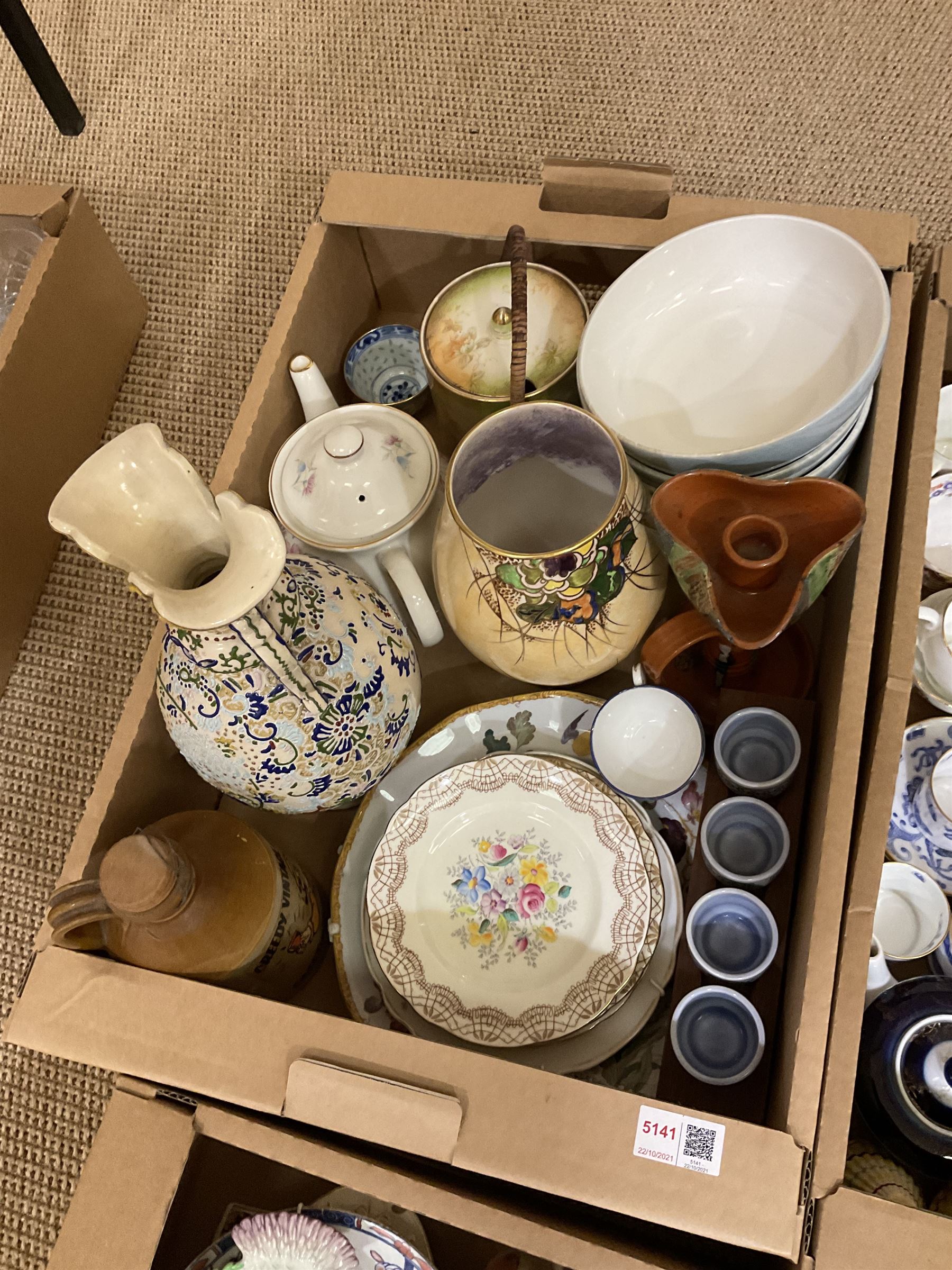 Assorted ceramics, to include Hornsea, Carlton Ware, Copeland & Garrett, various teawares and other decorative ceramics, etc., in three boxes 