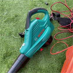 Selection of garden tools, Bosch leaf blower and Flymo garden vac plus (spares or repairs) - THIS LOT IS TO BE COLLECTED BY APPOINTMENT FROM DUGGLEBY STORAGE, GREAT HILL, EASTFIELD, SCARBOROUGH, YO11 3TX