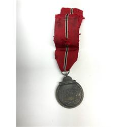 WW2 German Russian Winter Campaign medal with ribbon 1941/2