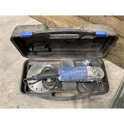 Erbauer 7.5'' circular saw with laser guide, JCB and PBX angle grinders (3)