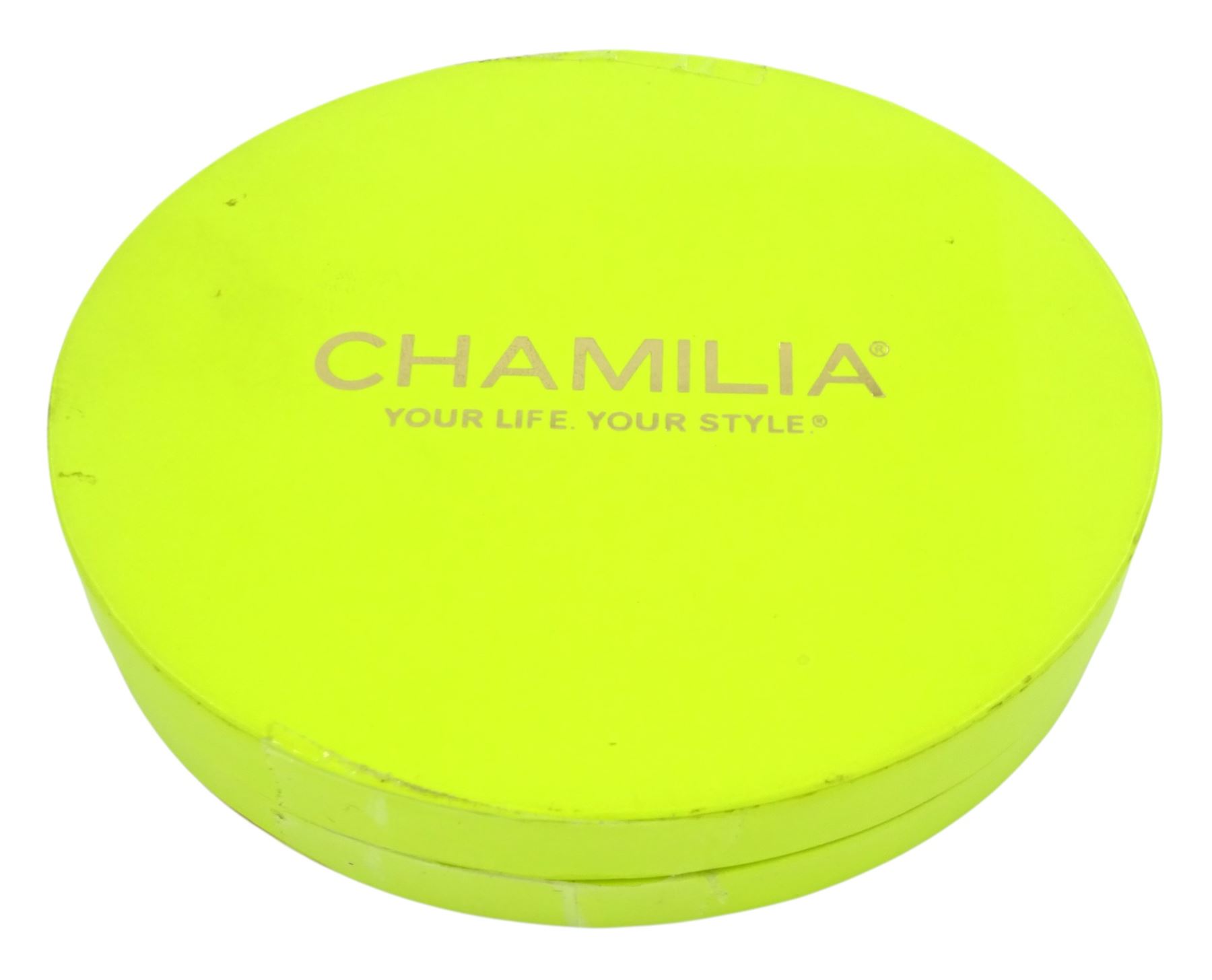 Chamilia 14ct gold and silver charm bracelet, silver bracelet, with 14ct gold and silver finials, six 14ct gold charms including cubic zirconia, four silver charms and two silver and 14ctgold charms, boxed