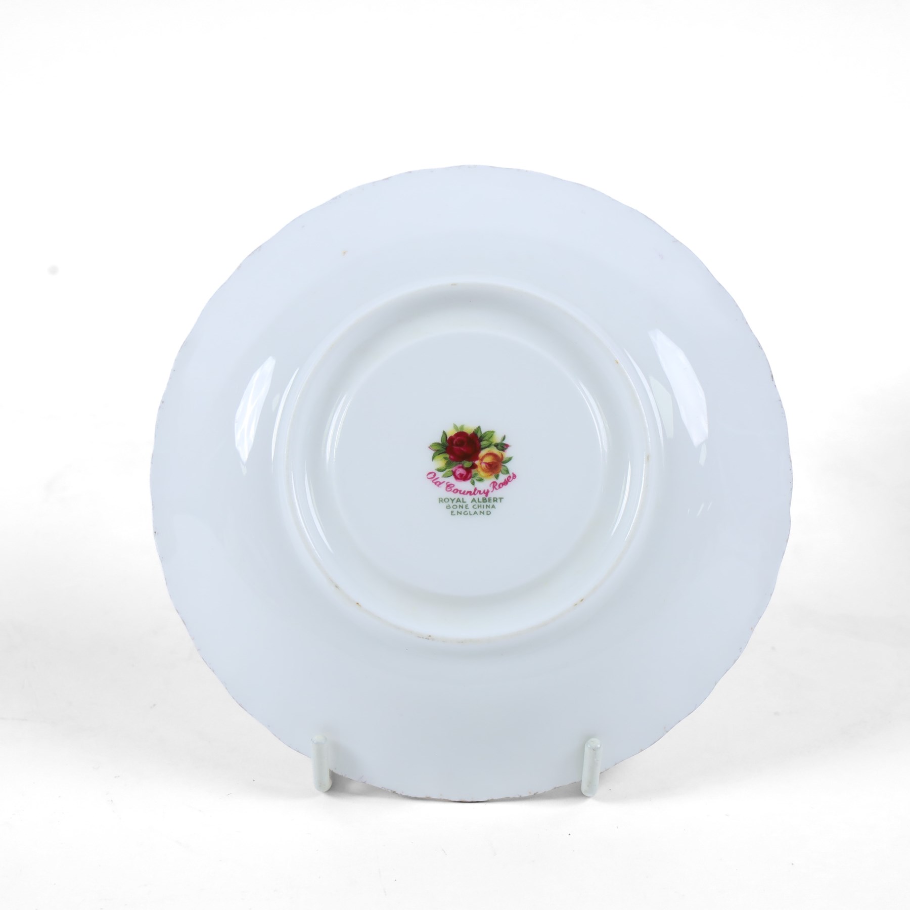 Royal Albert Old Country Roses tea set, comprising cake stand, milk jug, seven dessert plates, seven cups and ten saucers 