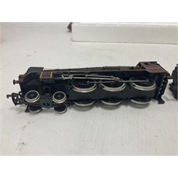 Various makers ‘00’ gauge - four locomotives comprising Mainline Railways ref.37060 Rebuilt Scot Class ‘Royal Scot’ 4-6-0 no.6100 in LMS crimson; Airfix Royal Scot Class ‘Royal Scots Fusiliers’ 4-6-0 no.6103 in LMS black and Class 4F Fowler 0-6-0 no.4454 in LMS black; Lima Class 08 Diesel 0-6-0 Shunting no.7120 in LMS black; all in original boxes (4)